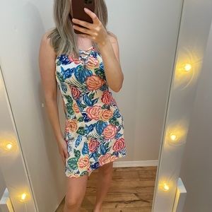 H&M Floral Dress - Fits like a 0